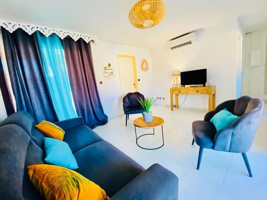 Le Hamo - Cosy : T2 magnifique piscine proche plage Sainte-Anne Esterno foto