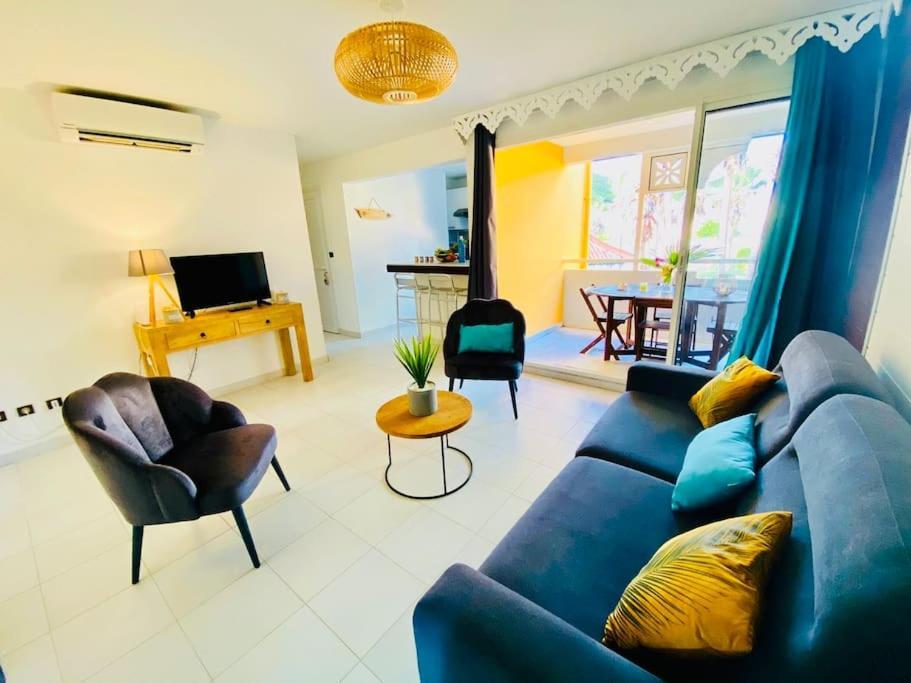 Le Hamo - Cosy : T2 magnifique piscine proche plage Sainte-Anne Esterno foto