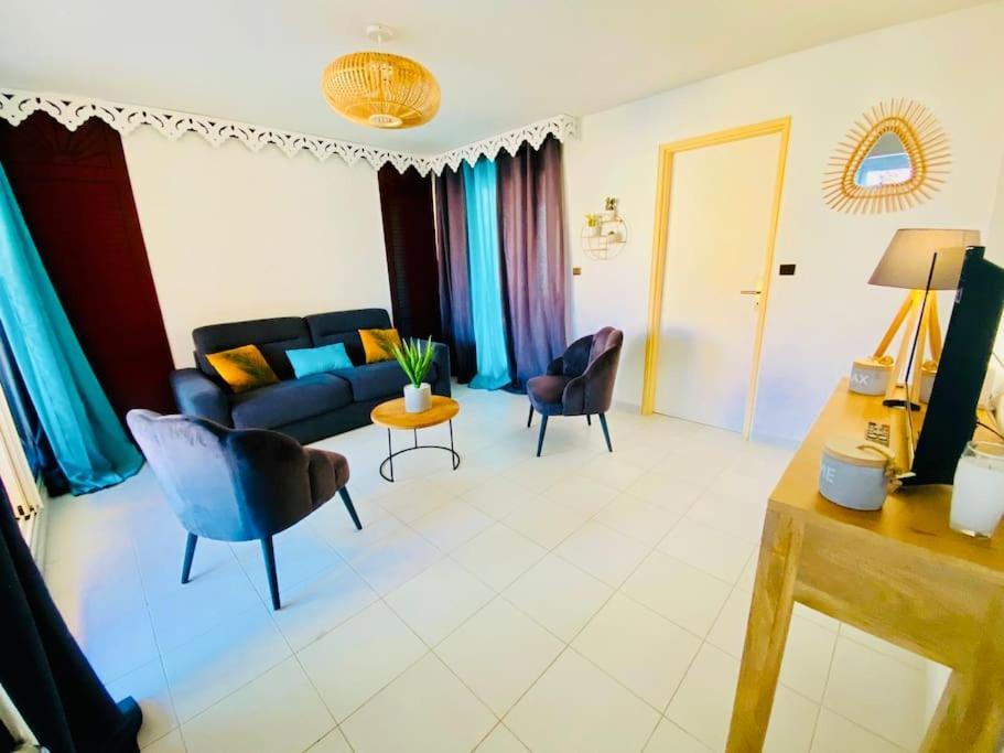 Le Hamo - Cosy : T2 magnifique piscine proche plage Sainte-Anne Esterno foto