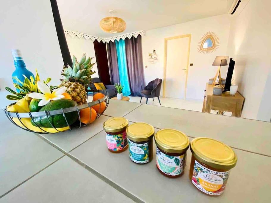 Le Hamo - Cosy : T2 magnifique piscine proche plage Sainte-Anne Esterno foto