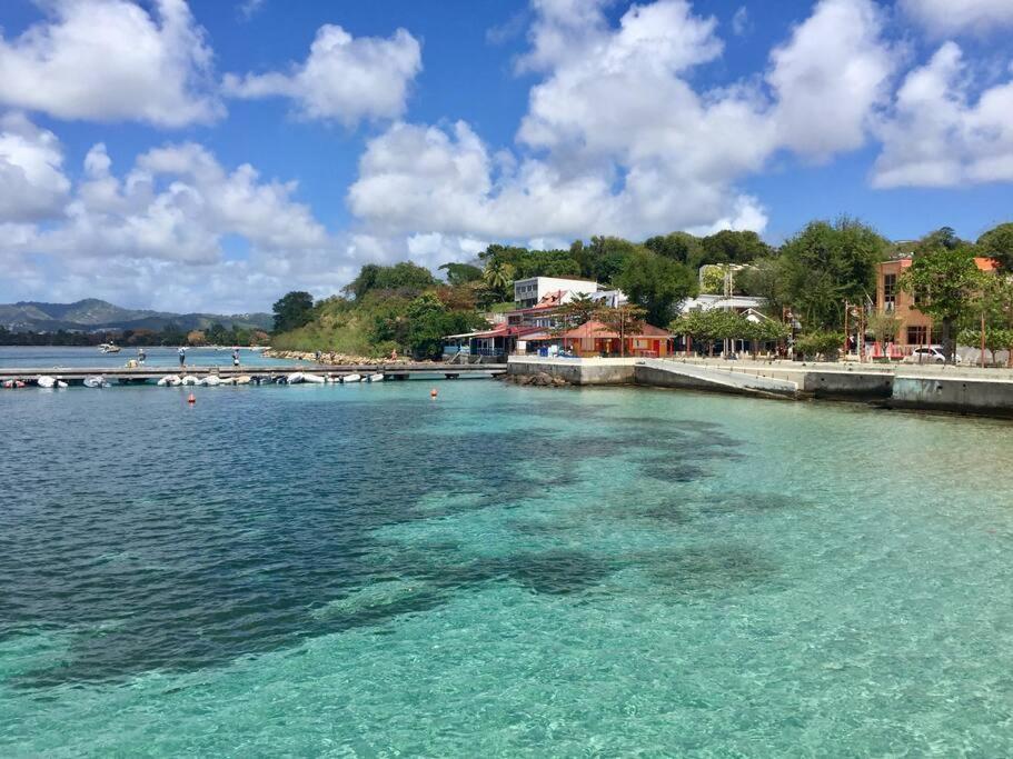 Le Hamo - Cosy : T2 magnifique piscine proche plage Sainte-Anne Esterno foto