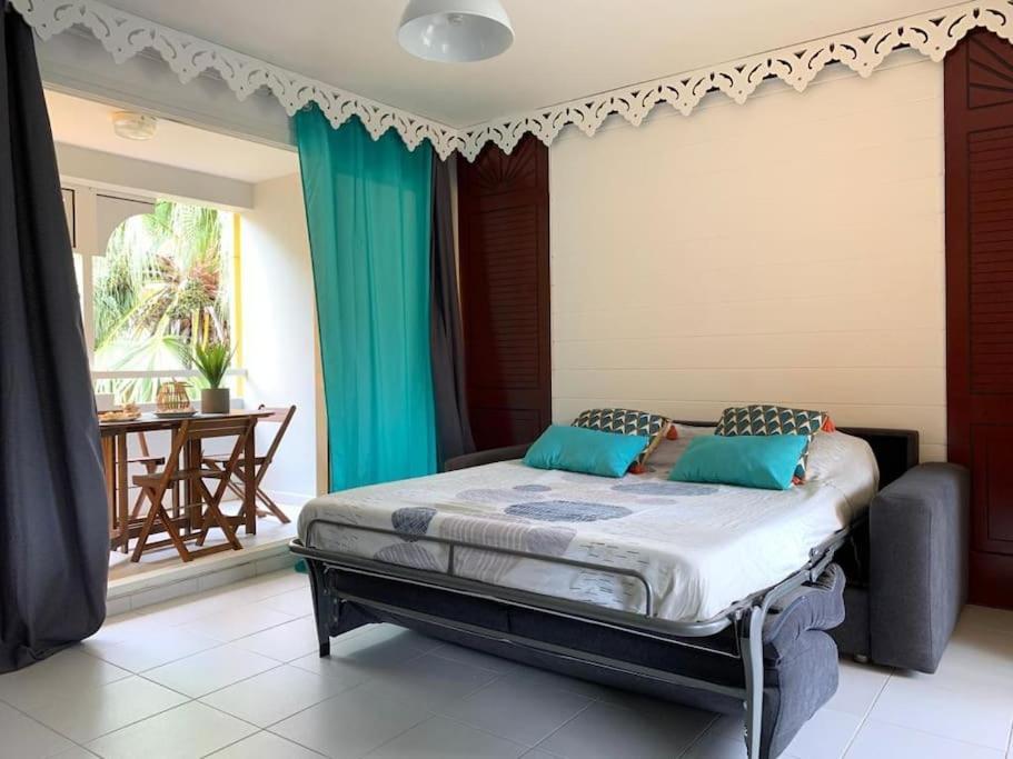 Le Hamo - Cosy : T2 magnifique piscine proche plage Sainte-Anne Esterno foto