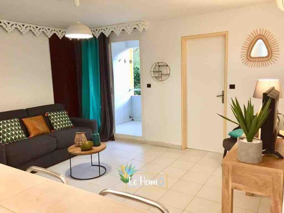 Le Hamo - Cosy : T2 magnifique piscine proche plage Sainte-Anne Esterno foto